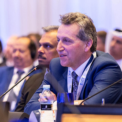 Participants at IISS event
