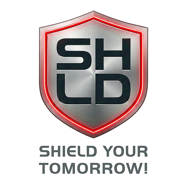 SHLD - SHIELD YOUR TOMORROW! Logo SHLD - SHIELD YOUR TOMORROW!